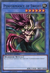 Performance of Sword [SBCB-EN183] Common | Total Play