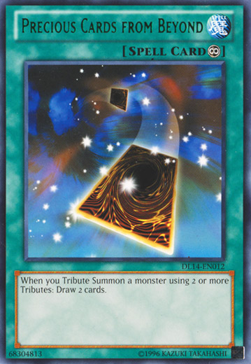 Precious Cards from Beyond (Green) [DL14-EN012] Rare | Total Play