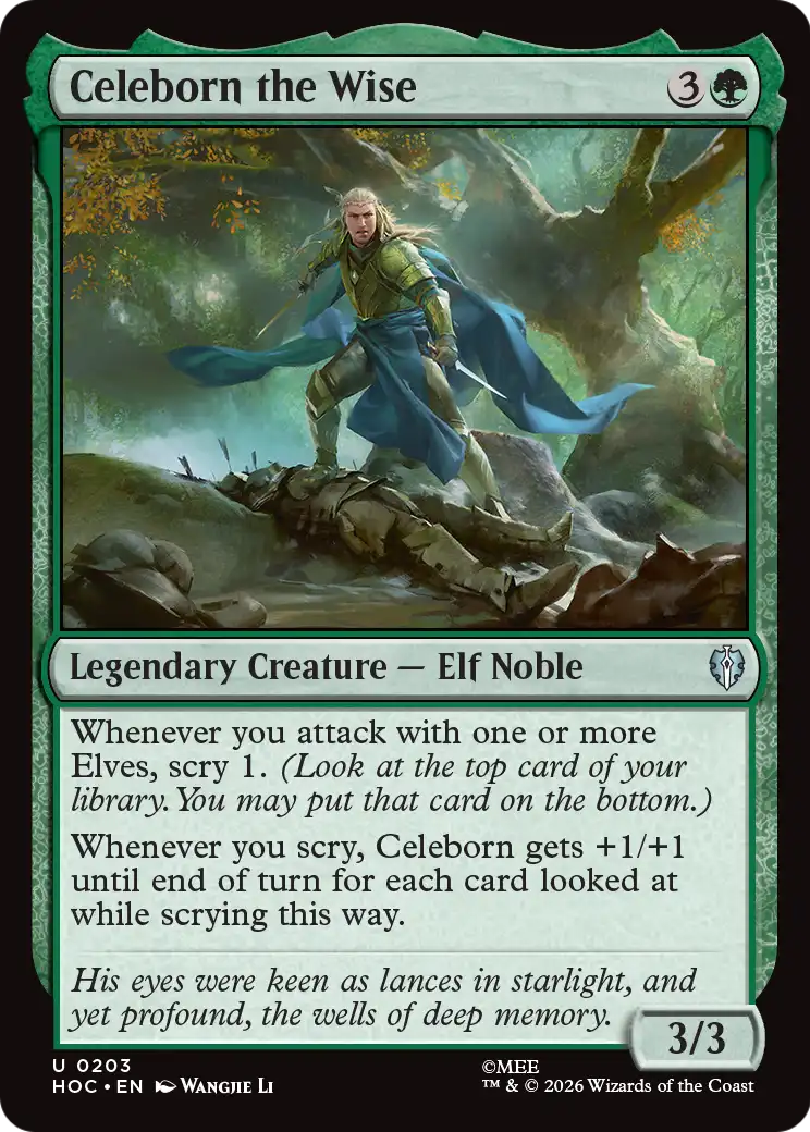 Celeborn the Wise [The Hobbit: Eternal-Legal] | Total Play