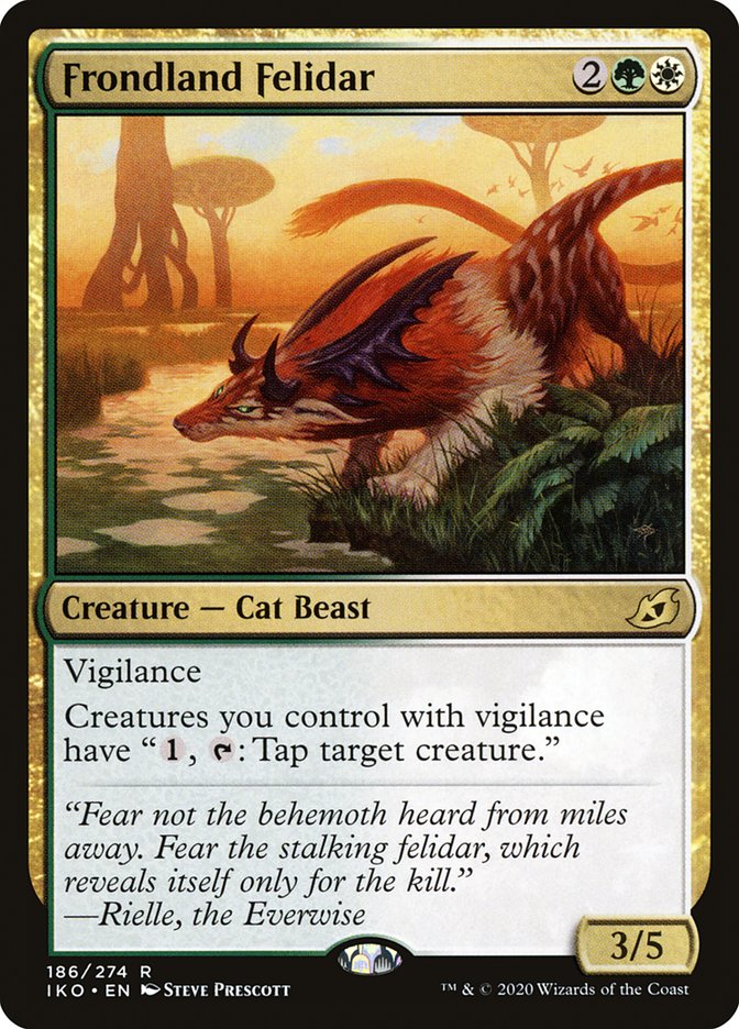 Frondland Felidar [Ikoria: Lair of Behemoths] | Total Play
