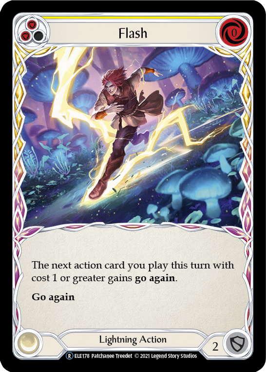 Flash (Yellow) [U-ELE178] (Tales of Aria Unlimited)  Unlimited Normal | Total Play