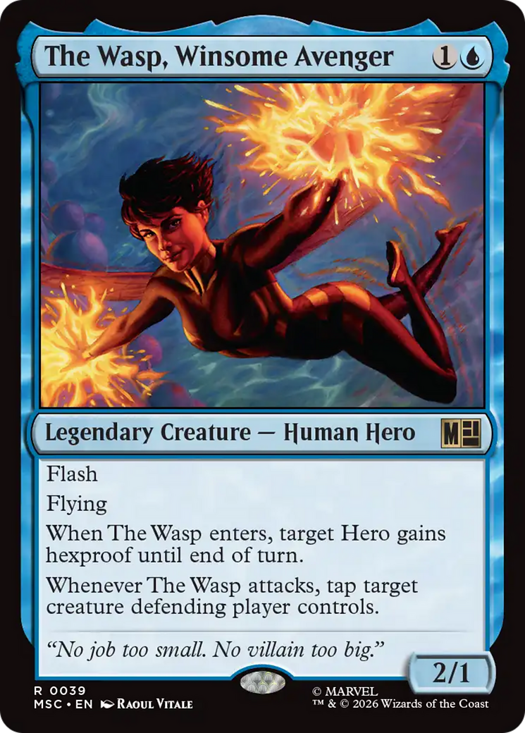 The Wasp, Winsome Avenger [Marvel Super Heroes Commander] | Total Play