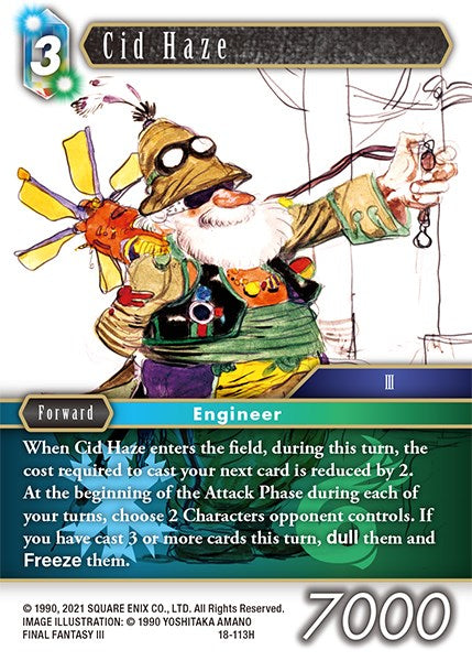 Cid Haze [Resurgence of Power] | Total Play
