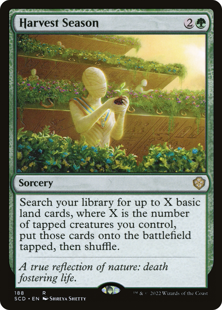 Harvest Season [Starter Commander Decks] | Total Play
