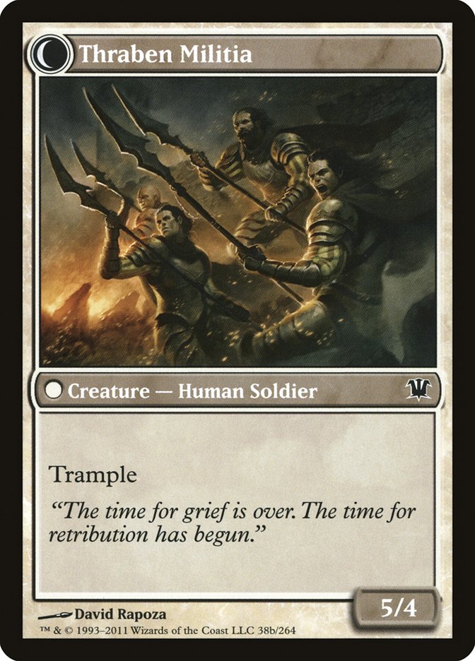Thraben Sentry // Thraben Militia [Innistrad] | Total Play
