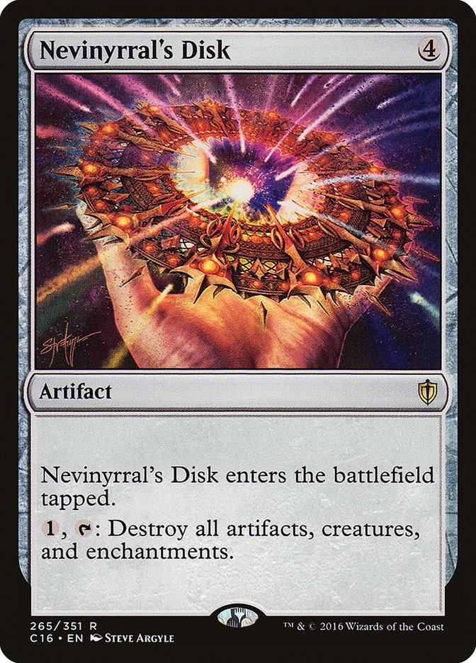 Nevinyrral's Disk [Commander 2016] | Total Play
