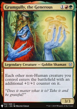 Grumgully, the Generous [The List] | Total Play