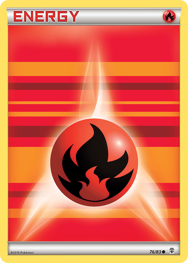 Fire Energy (76/83) [XY: Generations] | Total Play