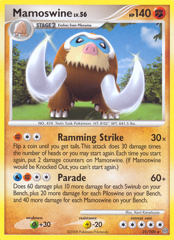 Mamoswine (21/100) [Diamond & Pearl: Stormfront] | Total Play