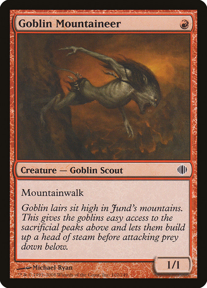 Goblin Mountaineer [Shards of Alara] | Total Play