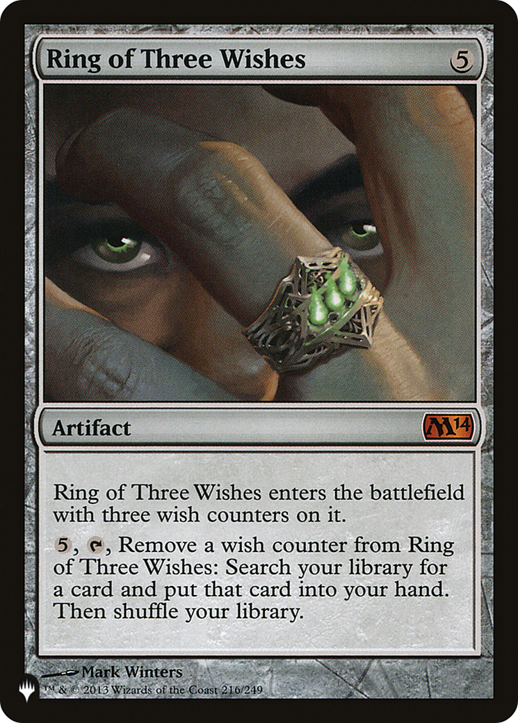 Ring of Three Wishes [The List] | Total Play