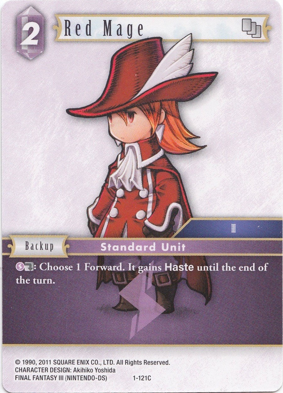 Red Mage (Refia) (Deck Exclusive) [Opus I] | Total Play