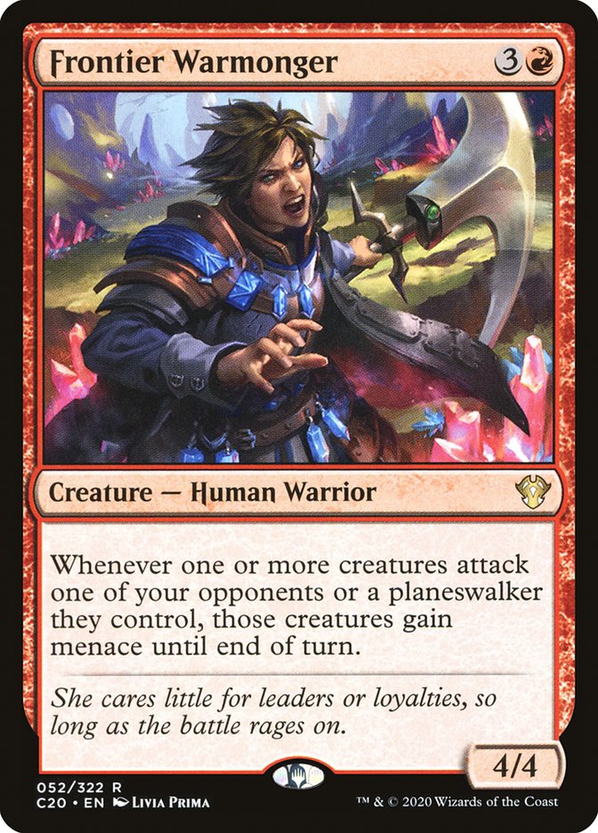 Frontier Warmonger [Commander 2020] | Total Play