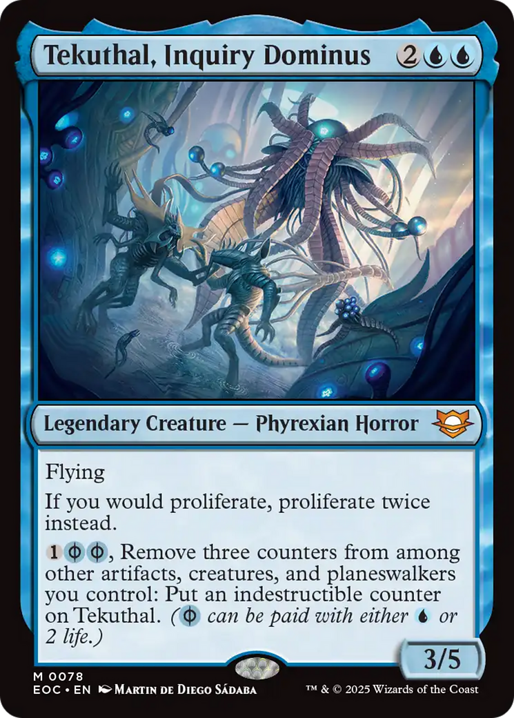 Tekuthal, Inquiry Dominus [Edge of Eternities Commander] | Total Play
