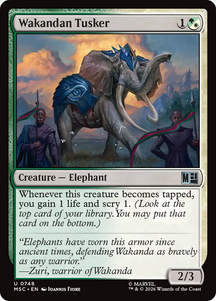 Wakandan Tusker [Marvel Super Heroes Commander] | Total Play