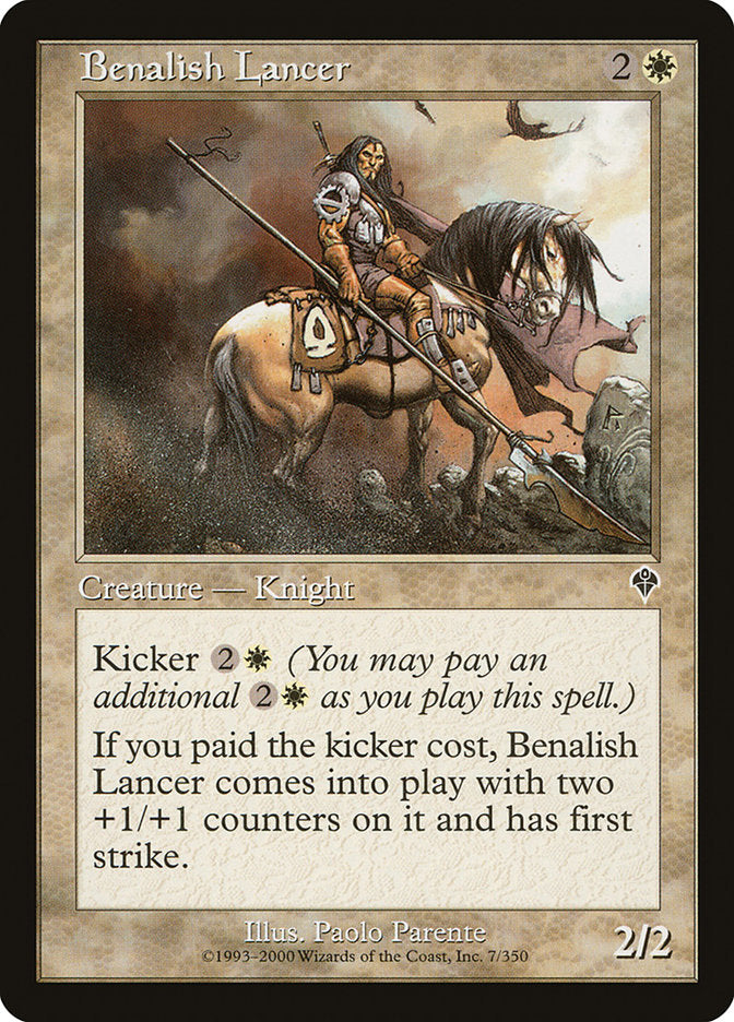 Benalish Lancer [Invasion] | Total Play
