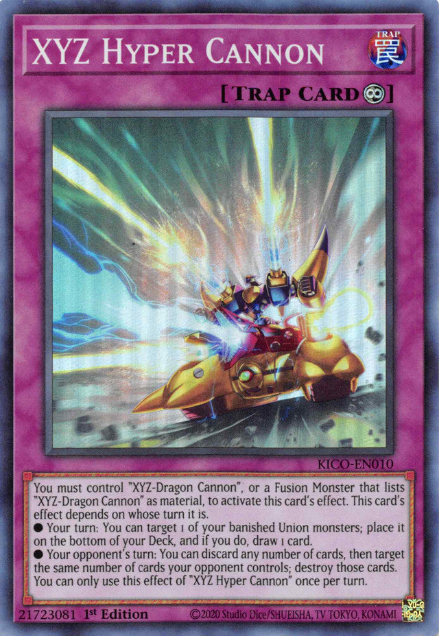 XYZ Hyper Cannon (Super Rare) [KICO-EN010] Super Rare | Total Play