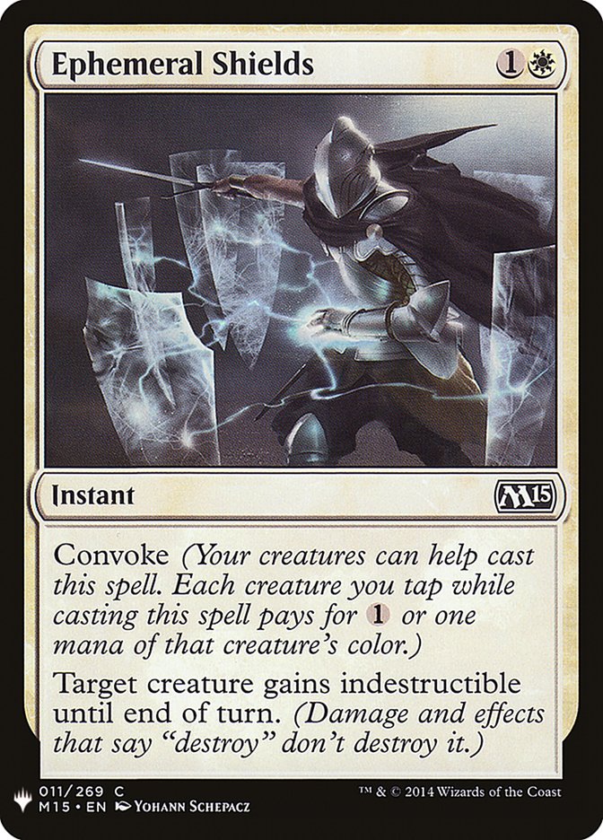 Ephemeral Shields [Mystery Booster] | Total Play