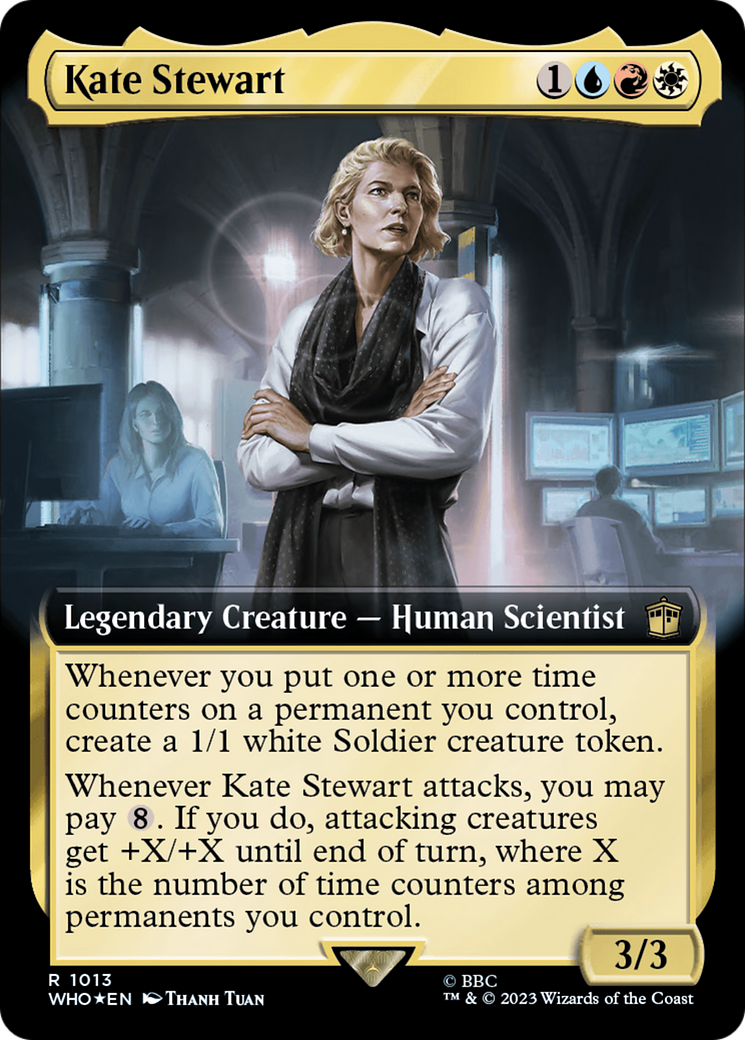 Kate Stewart (Extended Art) (Surge Foil) [Doctor Who] | Total Play