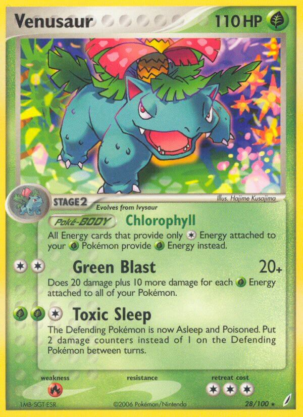Venusaur (28/100) (Theme Deck Exclusive) [EX: Crystal Guardians] | Total Play