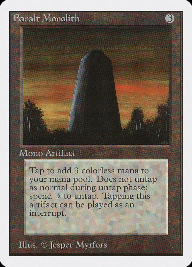 Basalt Monolith [Unlimited Edition] | Total Play