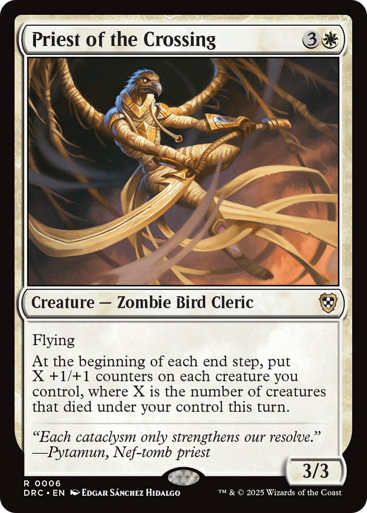 Priest of the Crossing [Aetherdrift Commander] | Total Play