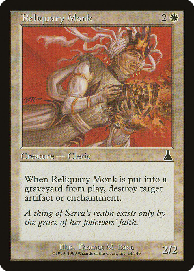 Reliquary Monk [Urza's Destiny] | Total Play