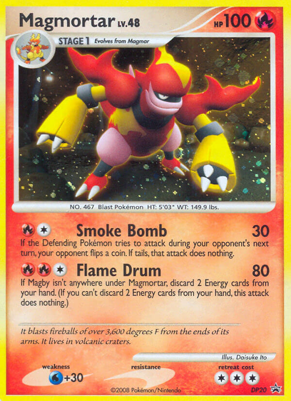 Magmortar (DP20) [Diamond & Pearl: Black Star Promos] | Total Play