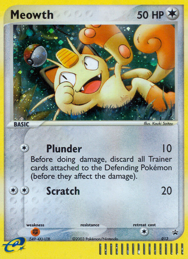 Meowth (013) [Nintendo: Black Star Promos] | Total Play