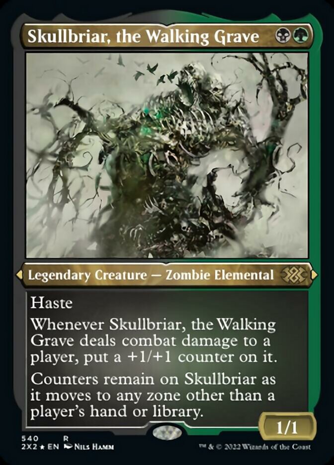 Skullbriar, the Walking Grave (Foil Etched) [Double Masters 2022] | Total Play