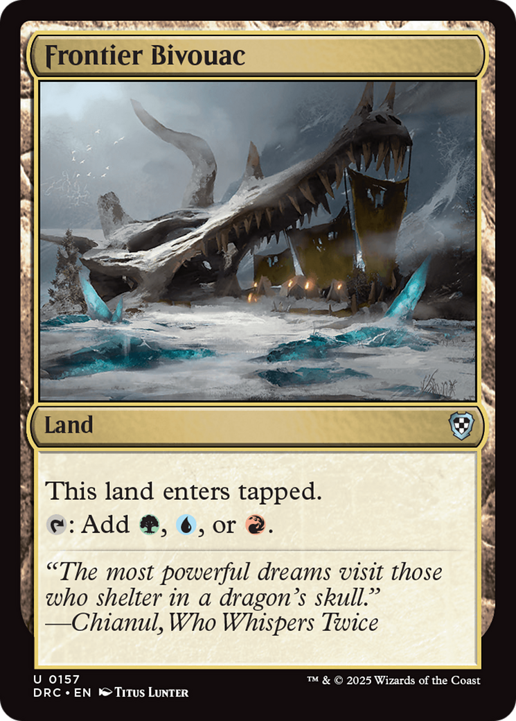 Frontier Bivouac [Aetherdrift Commander] | Total Play