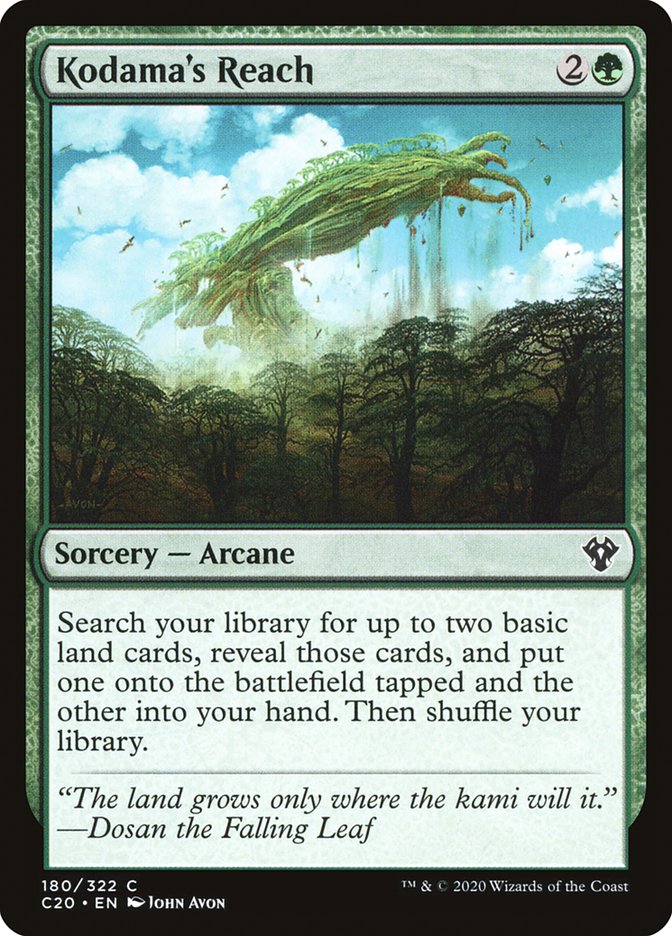 Kodama's Reach [Commander 2020] | Total Play
