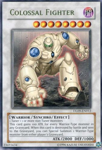 Colossal Fighter (Green) [DL09-EN012] Rare | Total Play