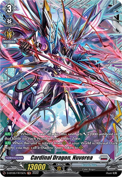 Cardinal Dragon, Nuvorea (D-BT06/FR15EN) [Blazing Dragon Reborn] | Total Play