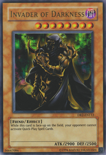 Invader of Darkness [DR2-EN112] Ultra Rare | Total Play