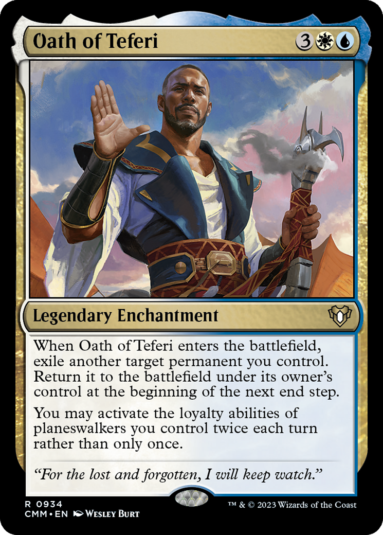 Oath of Teferi [Commander Masters] | Total Play