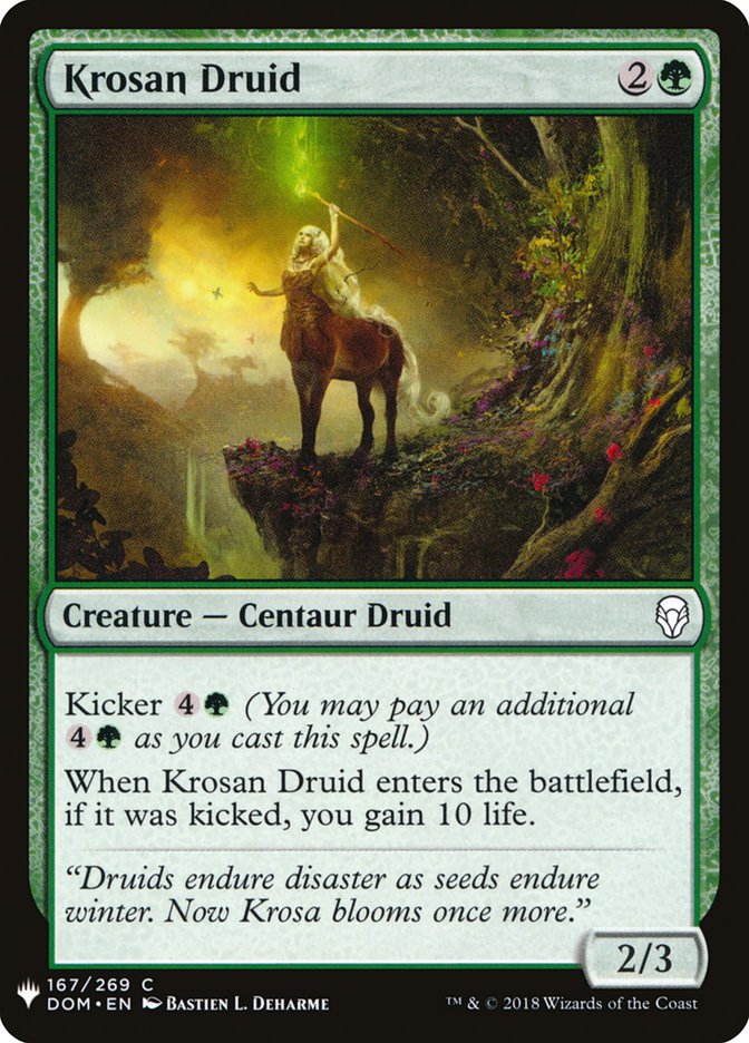 Krosan Druid [Mystery Booster] | Total Play