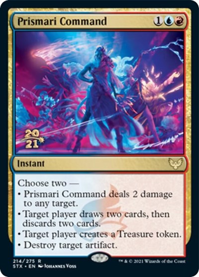 Prismari Command [Strixhaven: School of Mages Prerelease Promos] | Total Play