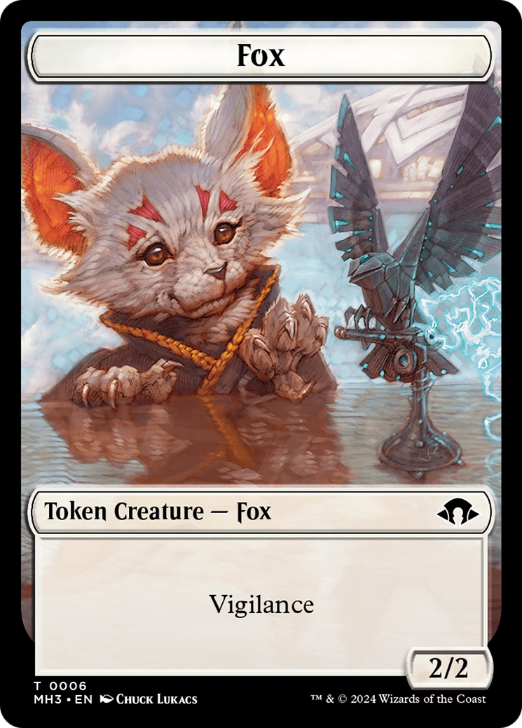 Servo // Fox Double-Sided Token [Modern Horizons 3 Tokens] | Total Play