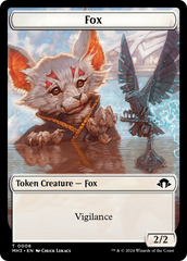 Phyrexian Germ // Fox Double-Sided Token [Modern Horizons 3 Tokens] | Total Play