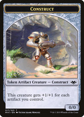 Soldier (004) // Construct (017) Double-Sided Token [Modern Horizons Tokens] | Total Play