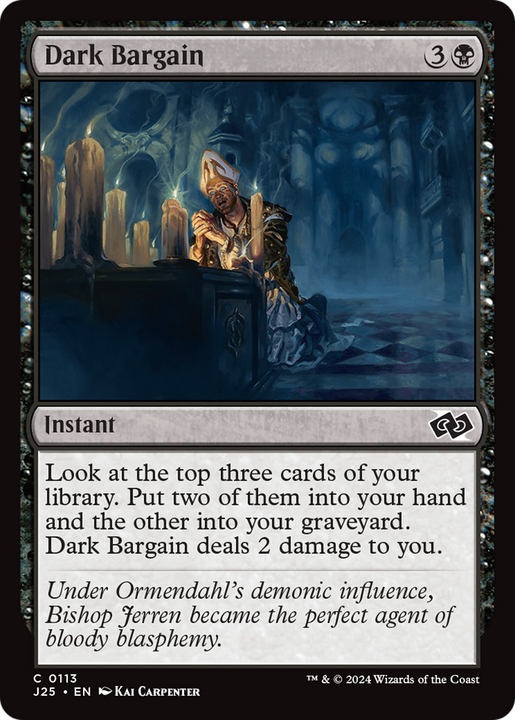 Dark Bargain [Foundations Jumpstart] | Total Play