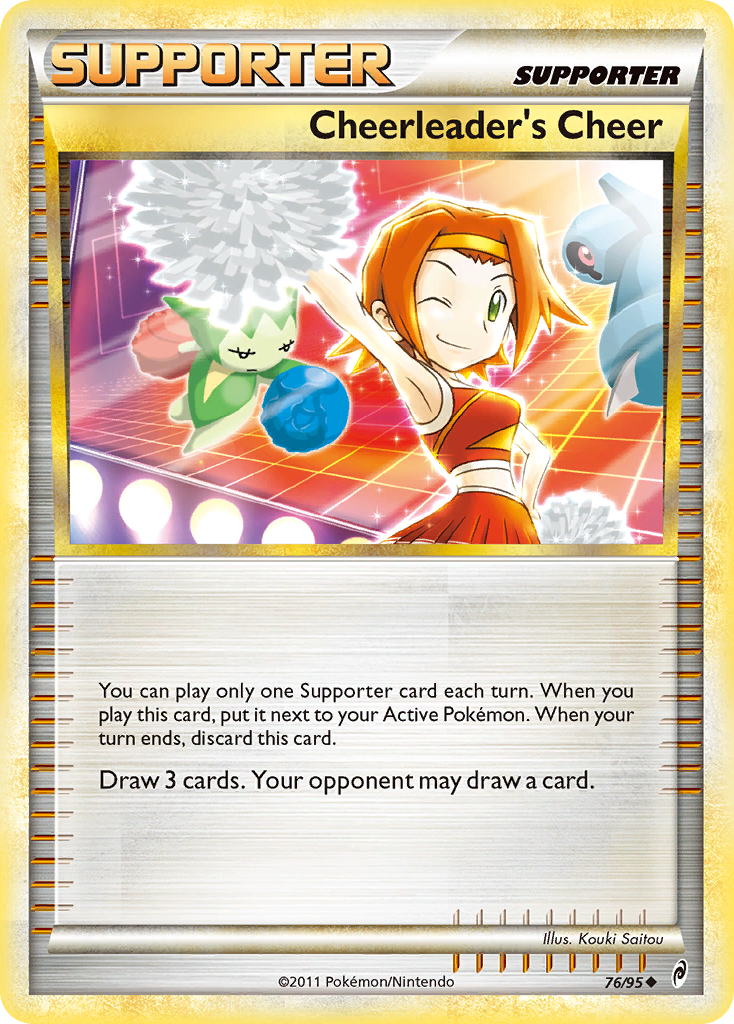 Cheerleader's Cheer (76/95) [HeartGold & SoulSilver: Call of Legends] | Total Play