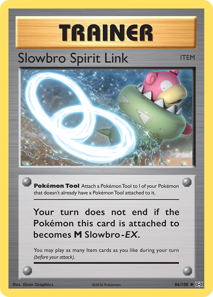 Slowbro Spirit Link (86/108) [XY: Evolutions] | Total Play