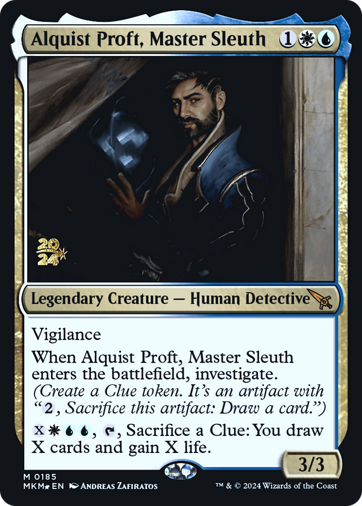 Alquist Proft, Master Sleuth [Murders at Karlov Manor Prerelease Promos] | Total Play