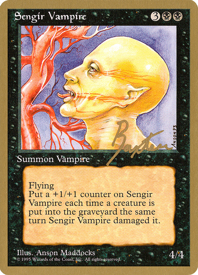 Sengir Vampire (George Baxter) [Pro Tour Collector Set] | Total Play