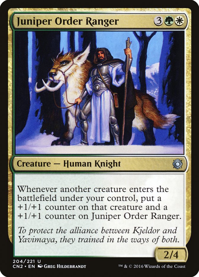 Juniper Order Ranger [Conspiracy: Take the Crown] | Total Play