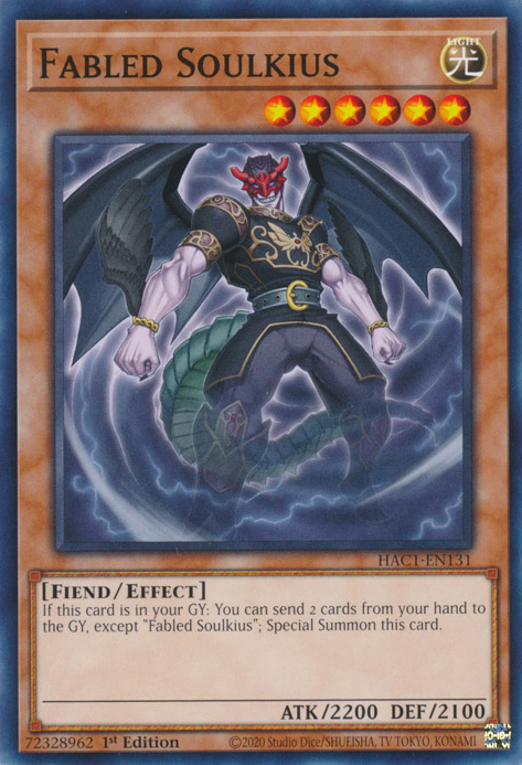 Fabled Soulkius [HAC1-EN131] Common | Total Play