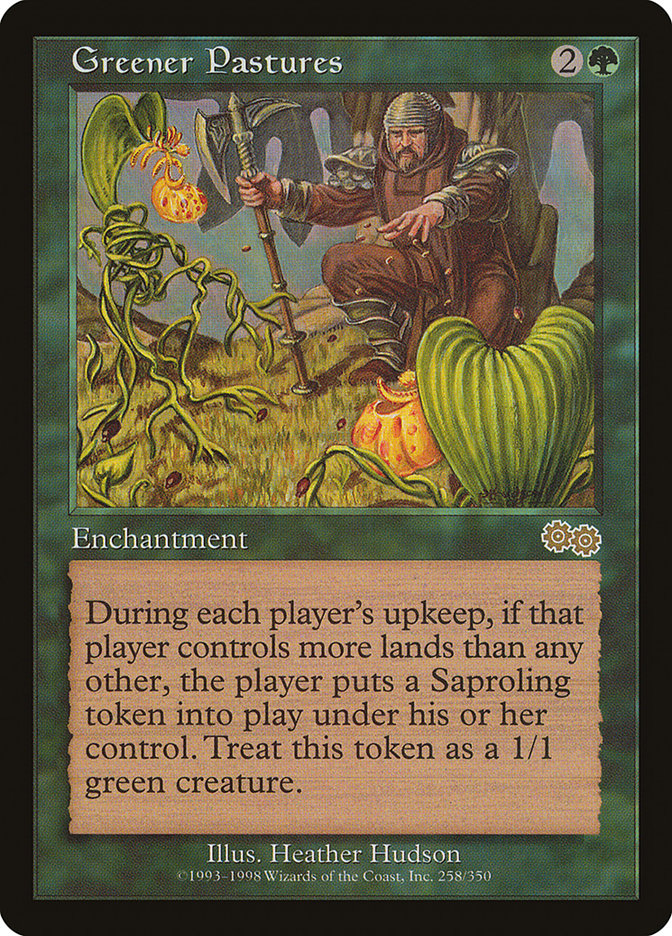 Greener Pastures [Urza's Saga] | Total Play