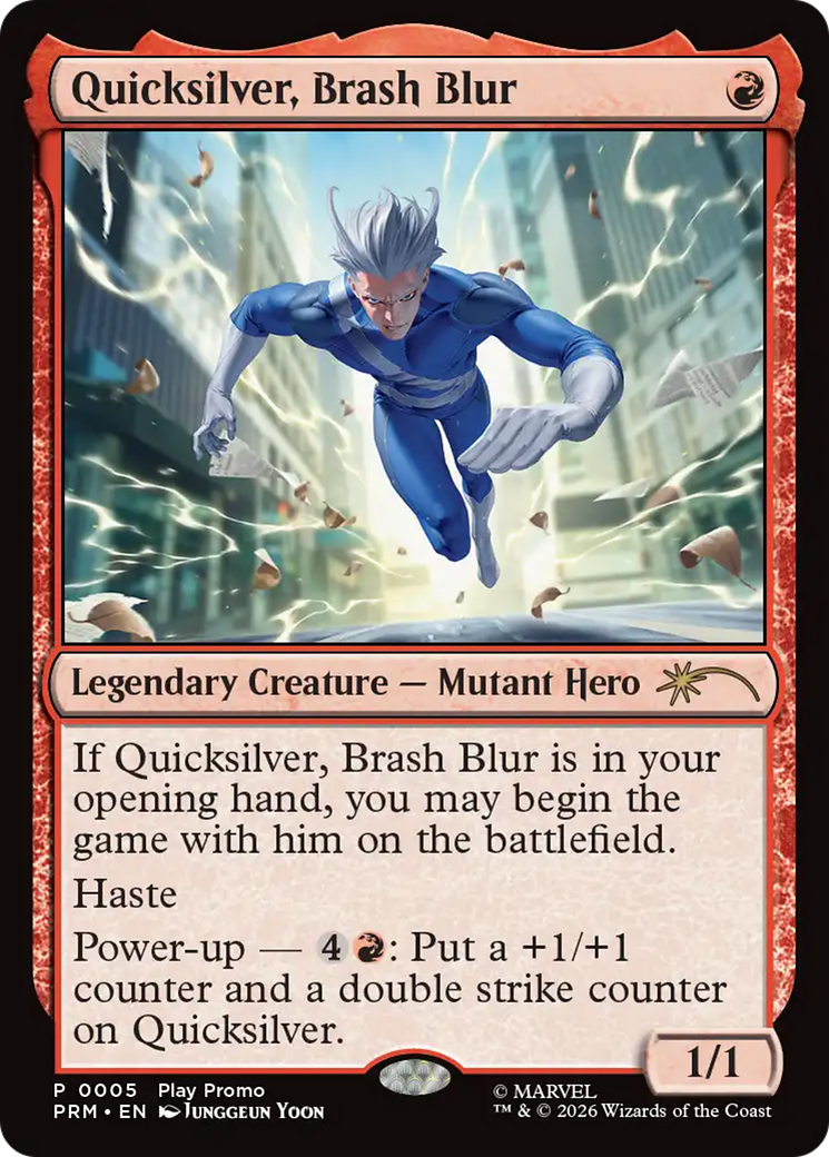 Quicksilver, Brash Blur [Standard Showdown Promos] | Total Play